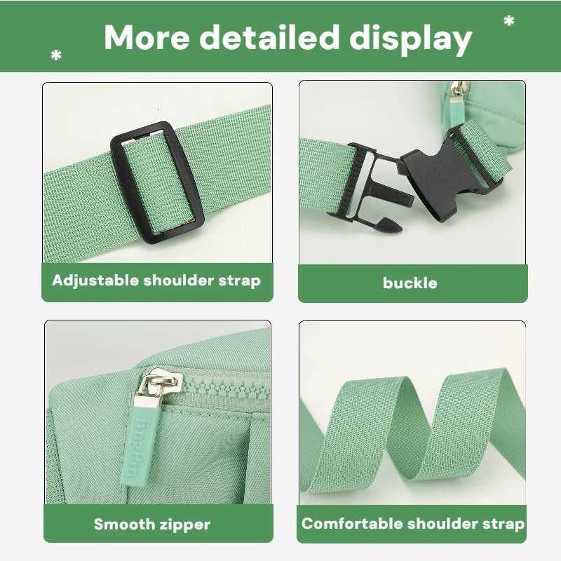 Fashionable Casual Chest Bag Multiple Colors Suitable for Sports Waist Bags Casual Chest Bags Fashionable Shoulder Bags Etc Z251021