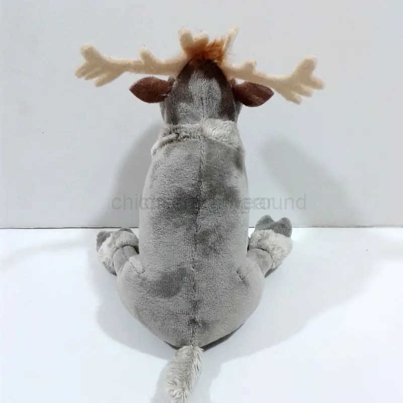 Disney Sitting 18cm Frozen Sven Stuffed Plush Toy Kawaii Reindeer Sven Soft Kids Dolls Gifts for Children H251021