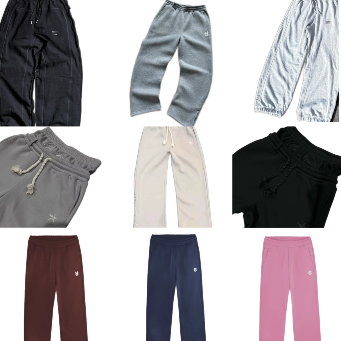 Men's Pants Fashion Casual Loose Wide Leg Women Y2k Korean Version Of Streetwear Goth Harajuku Couple Retro Baggy Sweatpants