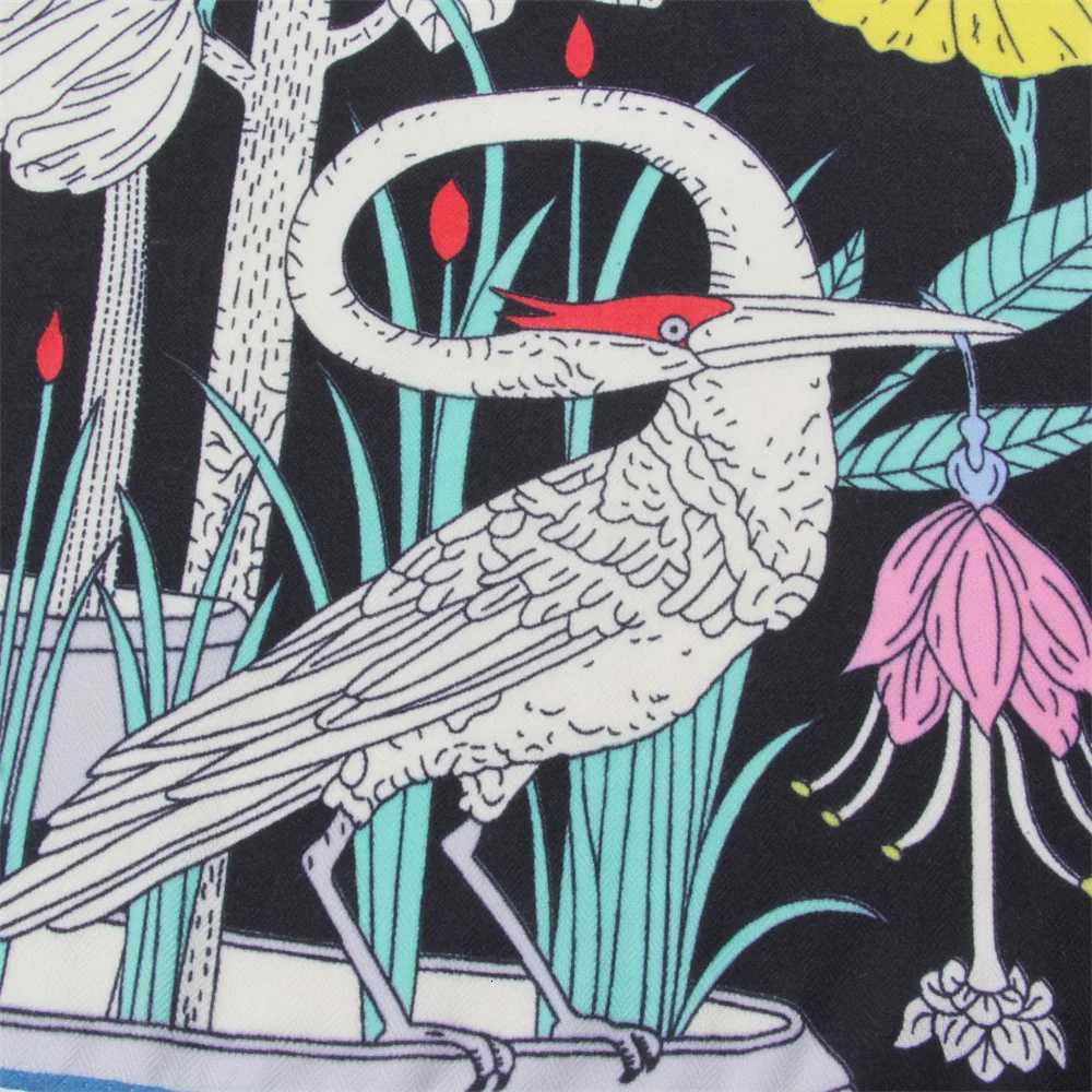 Triang Cashmere Silk Scarf Designer Printed Luxury Pashmina Shawls for Wen Hand Rold Edges Big Sto BlanketW251021