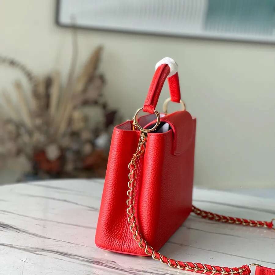 Designer Handbag Shoulder 27CM Genuine leather Crossbody Delicate knockoff Women bag