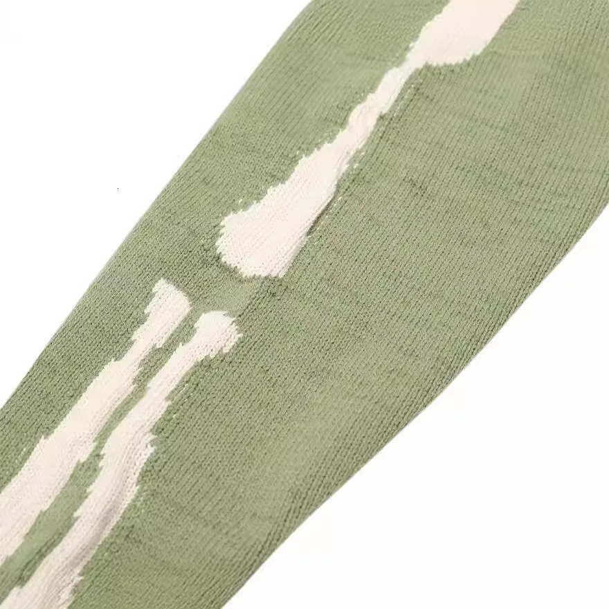 Hip Hop Jacquard Sweater Loose Skeleton Knit Long Sleeve Unisex Streetwear Gothic Punk Grunge Vintage Men Women Distressed 251020