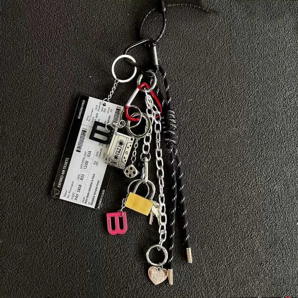 New Creative Series Of Fashionable AccESSories Motorcycle Bags Pendants Chain Decorations Keychains Pendants Phone tags J251121