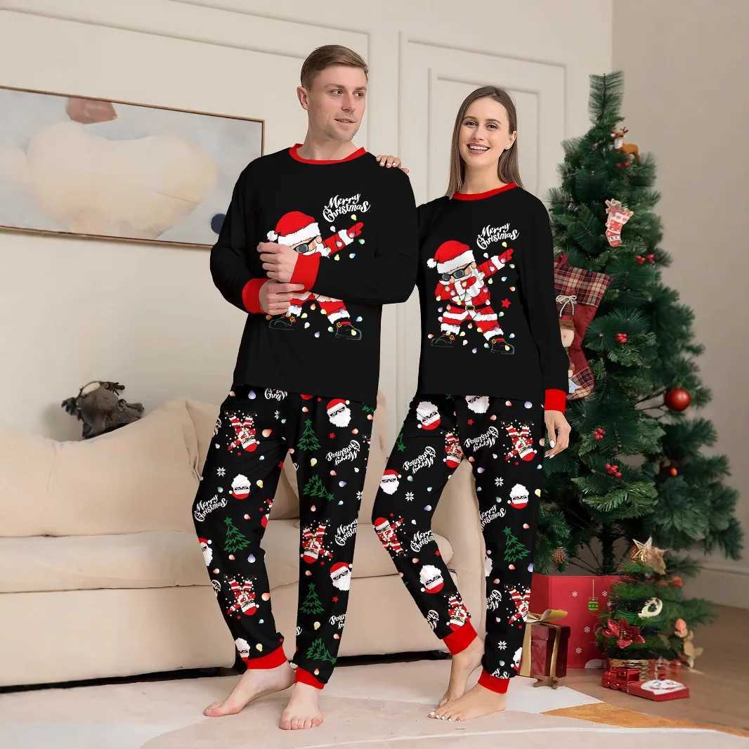 2025 New familyfriendly home wear for Christmas holiday photos including adult and childrens pajama sets Family Pajamas L251021GJLD