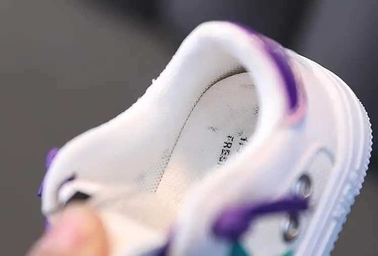 Childrens Kids Casual Sports Shoes And Lightweight Comfortable Single Sequins Sneakers Autumn NonSlip Children Girls Shoe W251021