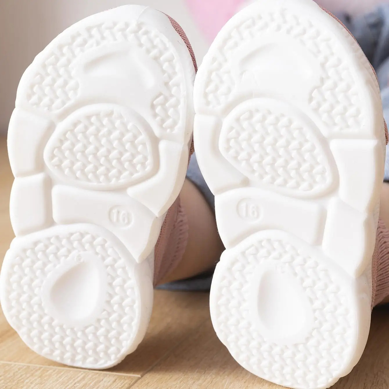 Toddler Slipon Casual Shoes Spring Autumn 624M Boys Girls Baby Soft Bottom Sneakers Kids Cotton Knitted NonSlip First Walker 251014