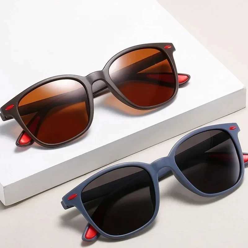 Polarized Sunglasses Unisex Rectangle Vintage Sunglasses Design Retro Sun Glasses Man Eyeglass Casual Goggles UV400 Eyewear J251114