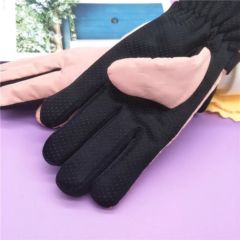 Kids Gloves Waterproof Outdoor Full Finger Thermal Gloves Children Winter Snow Mittens for 313 Years Old Boy Girl 251021