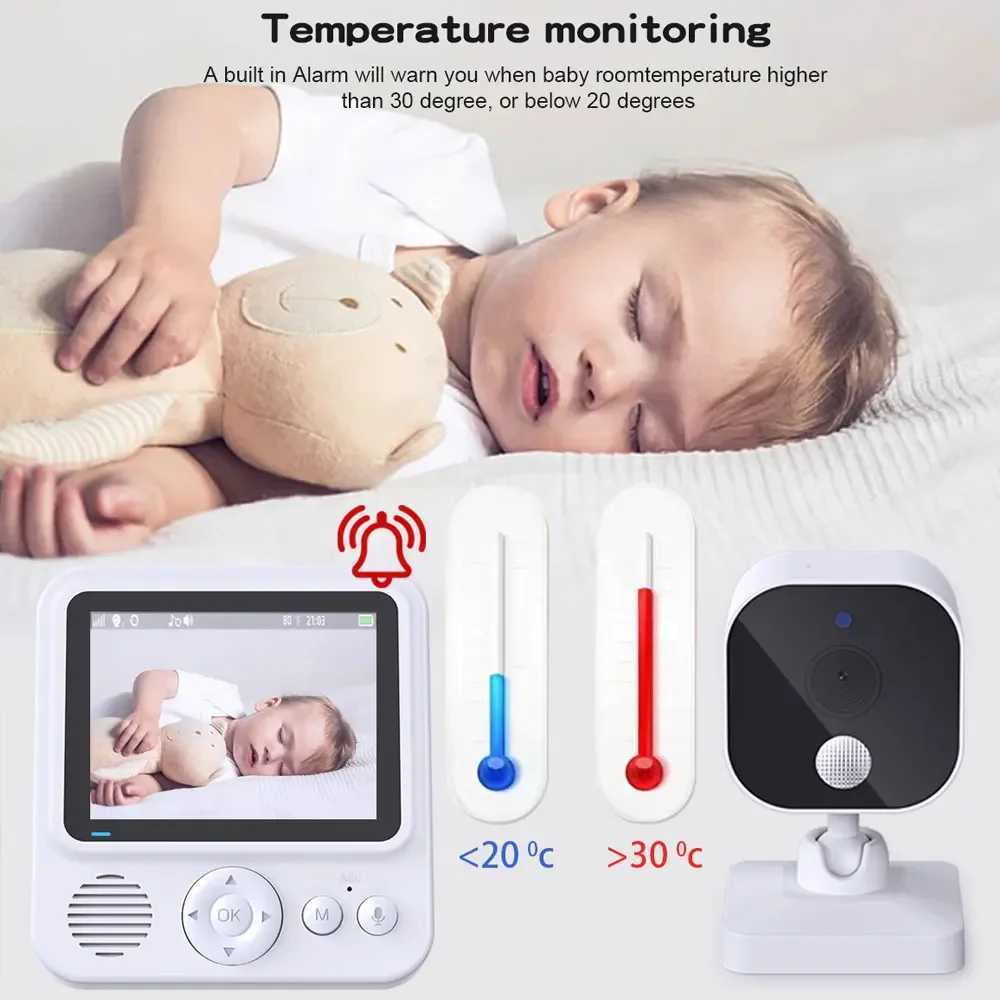 Cdycam ABM900 28 Inch Baby Monitor Surveillance Video Baby Camera Security Protection Two Way Audio Night Vision Cam Babysitte J251121