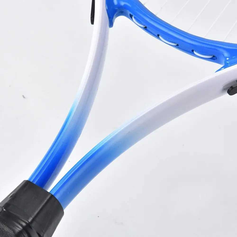 Red Blue Child Tennis Racket Training Professional Tennis Racquet Parent Child Interactive Shockproof Beginner Racquet Unisex W251021