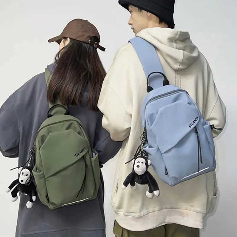 Fashion Chest Bag for Women and Men Versatile Casual Crossbody Bag Girls Boy High Quality Shoulder Bag Outdoor Sports Chest Pack Z251021