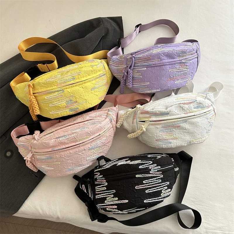 Simple Casual Ins Style Bag For Women Small Fresh Forest Style Messenger Bag Sports Chest Bag Niche Student Trendy Waist Bag Z251021