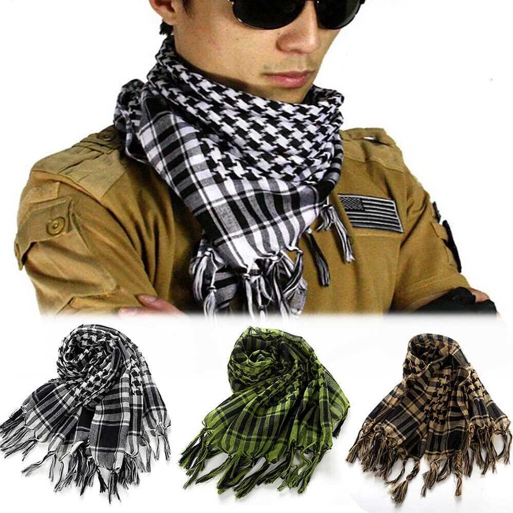 Authentic Palestine Scarf Cultural Lightweight Traditional Arab Scarf Stylish Shemagh Tactical Scarf For Palestine New 2024 W251021