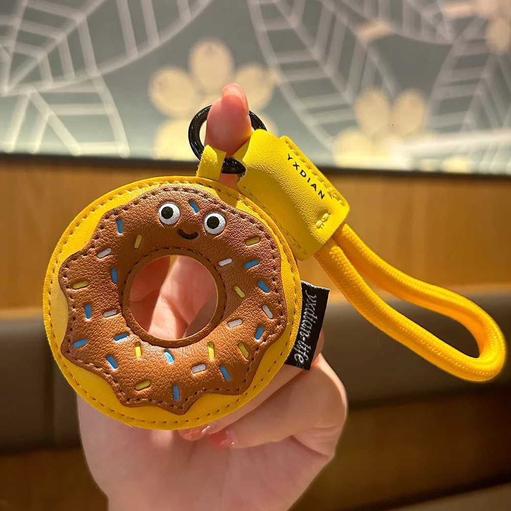 Donut Bread Pendant Simulation Car Bag Pendant Leather Pendant Trinkets Cute Exquisite Pendant South Korea Fashion Accessories W251021