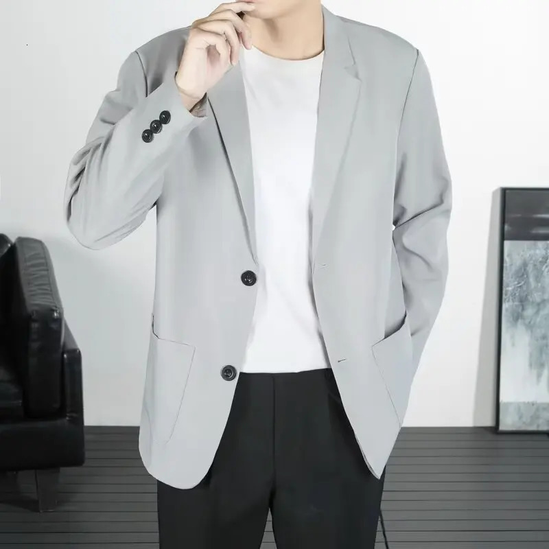 Spring Autumn Men Clothing Suit Jackets Korean Clothes Men Mens Suits Sack Man Dress Male Coat Mens Blazzer Blaser Top 251021