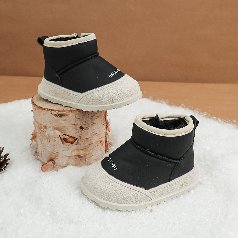 Toddler Infant Snow Boots for Kids Warm Plush Boots Girls Cotton Boots Boys Kidszworld Children Ankle Boots Shoes Sizes 15 - 30 K1190