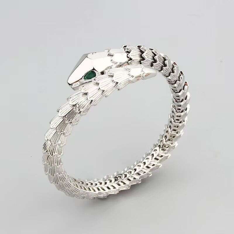 2025 New Bone Bracelet Snake Shape Open Luxury Elegant Ring High-end Simple Style Exquisite