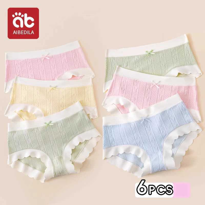 AIBEDILA Baby Girls Panties Cotton Soft Cartoon Child Underwear for Girls Kids jacquard Breathable Teen Childrens Briefs J251021