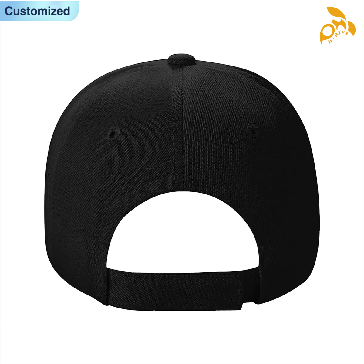 Free Shipping of Customized Sandwich Baseball Cap-6 Panels 6-Panel Structured Fit Sandwich Layer Design Sun-Protective Breathable Stylish All-Match Ca