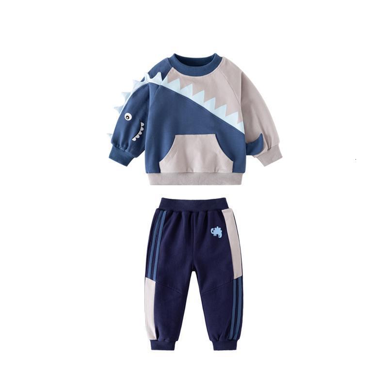 New hot selling designer boys' sportswear round neck long sleeved European and American style children's fashion style