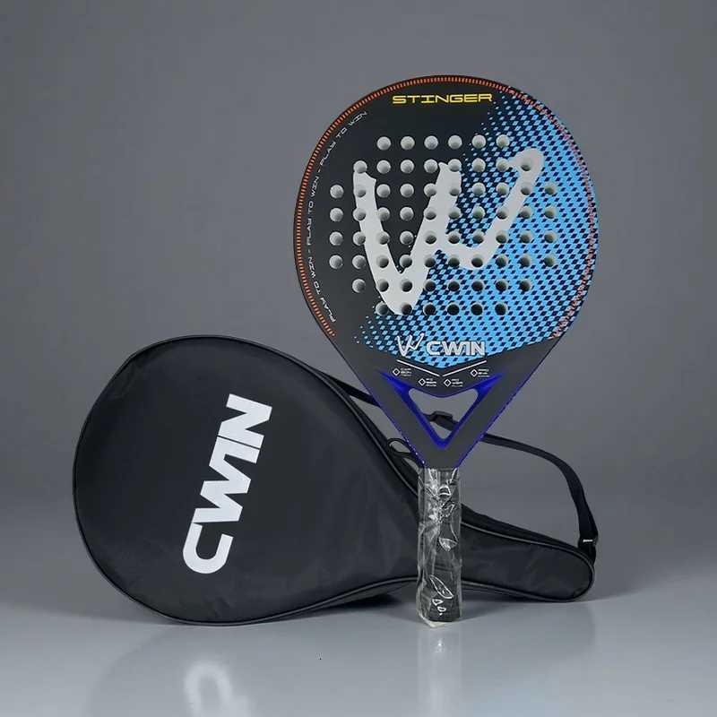 Camewin Paddle Racket Adult Prefessional Carbon Fiber Soft EVA Face Tennis Paddle Racquet Racket with Padle Bag Cover 2024 New W251021