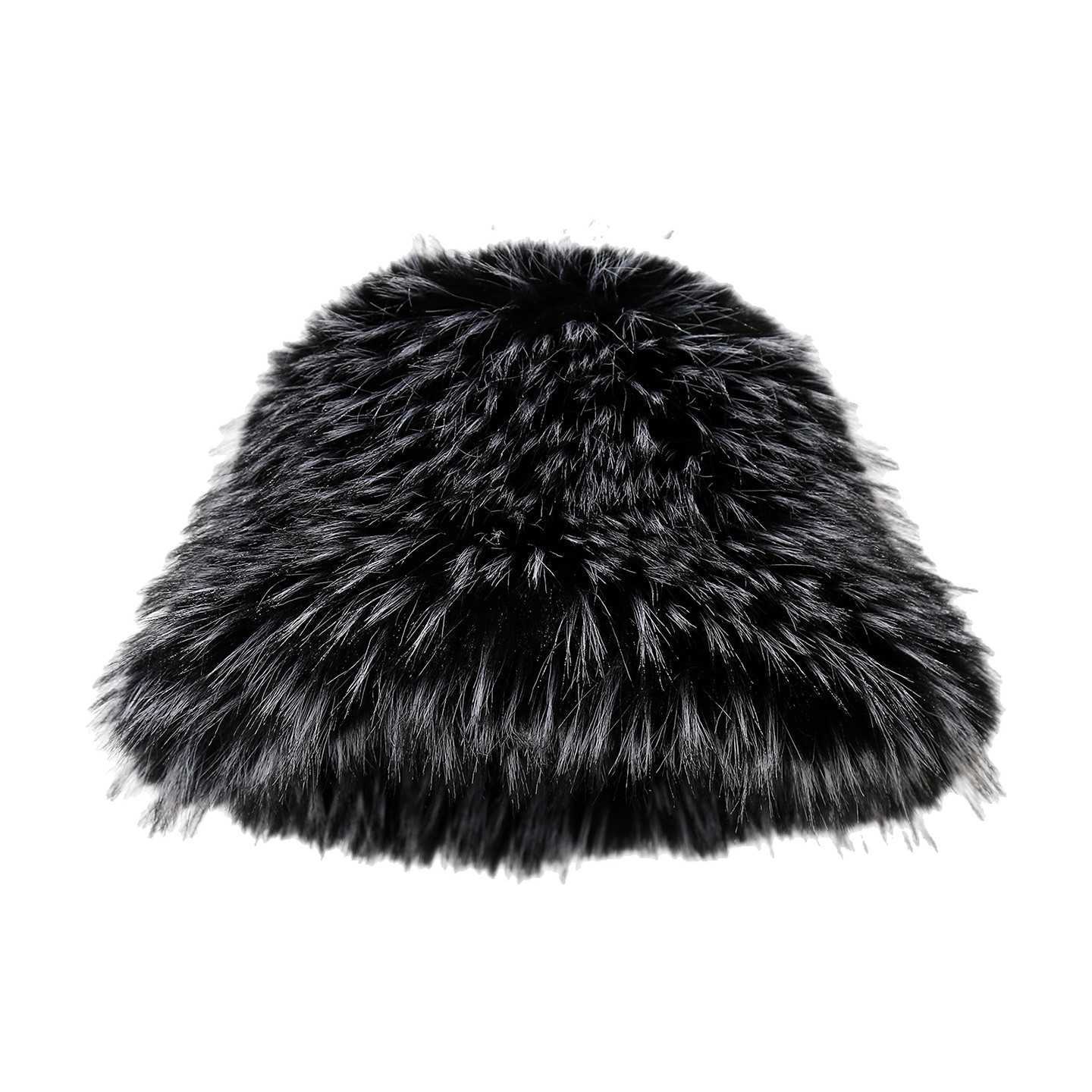 Plush Fisherman Hat for Women Feel Autumn and Winter Versatile Coldproof Bucket Hat Thickened Warm Hat Trendy H251020