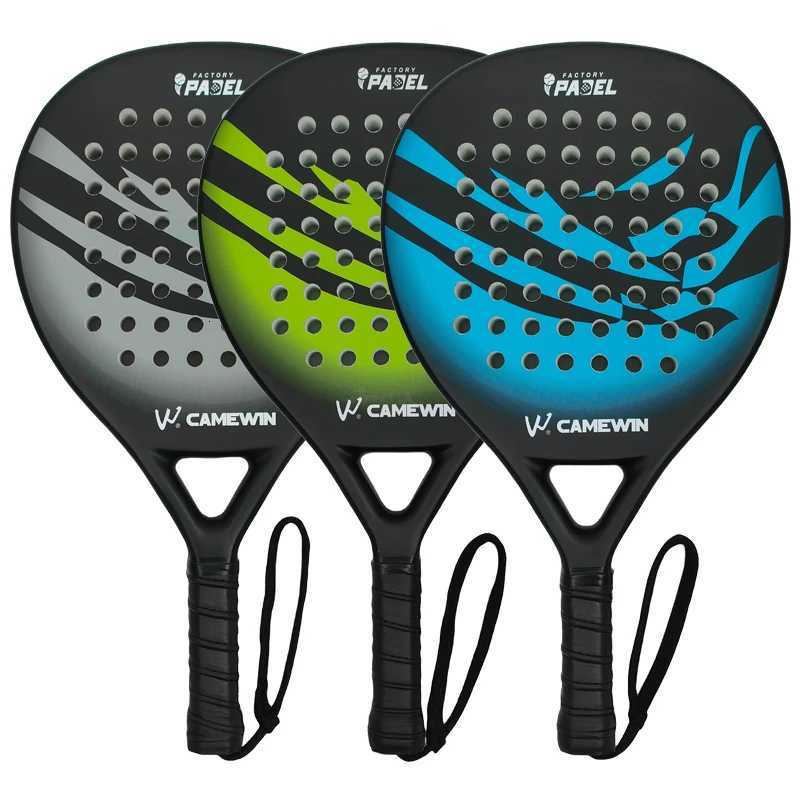 Padel racket Paddle racket 00 carbon EVA elastic memory foam core Lightweight thick tennis racket Carbon fiber padel racket W251021