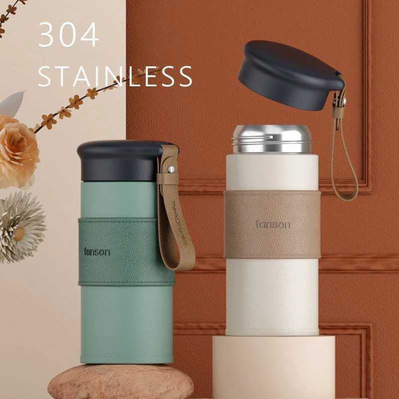 Cute Water Bottle Thermal g Portable Thermos Bottle For Tea Travel Insated Coffee Cup Stainless Steel Vacuum Flask 330ml Y251021