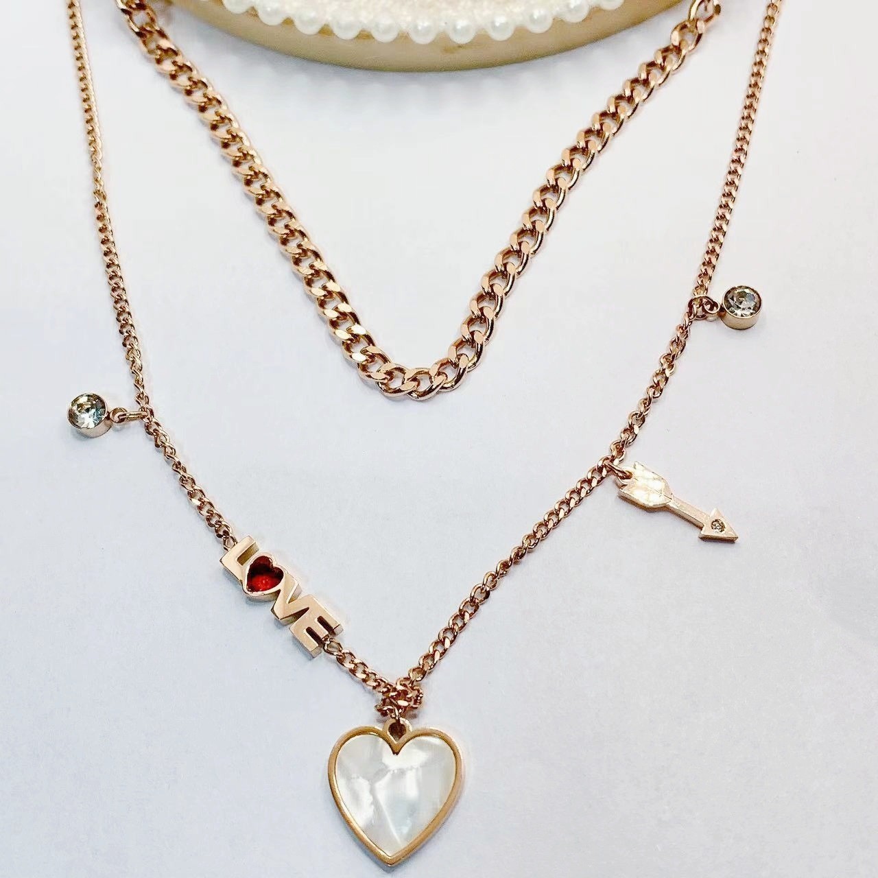 Designer necklace Luxury necklace Shell Flower S925 Silver Plated 14K Gold Necklace Women's Long Round Pendant chain accessories trendy