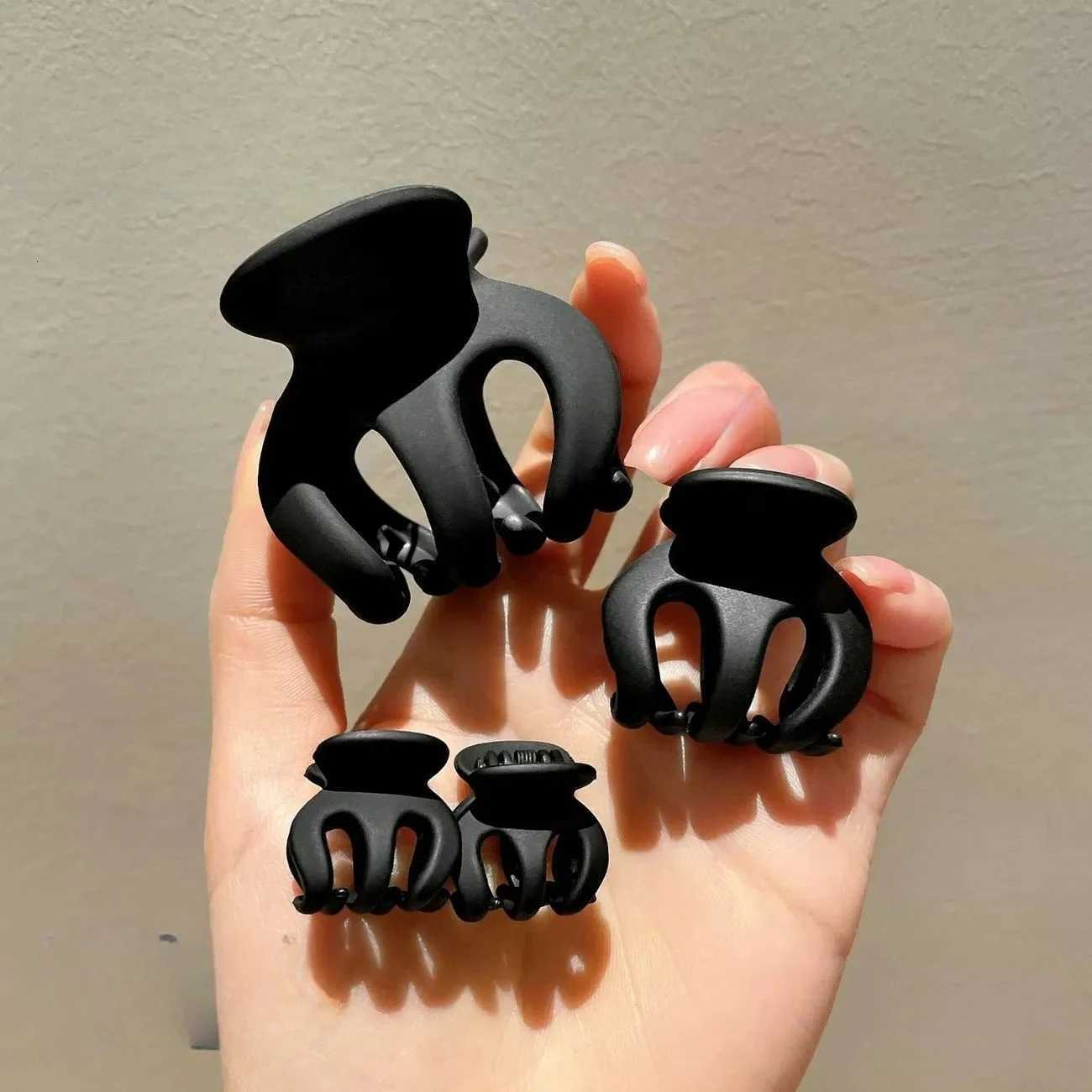 Plastic High Ponytail Clip Pumpkin Hair Claw Women Girls Clamps Girl Fixed Hairpin Claw Clip Hair Accessories Headwear 2355CMW254021