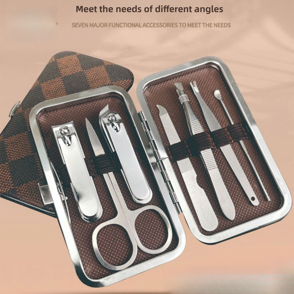 Bestseller Complete Manicure Set: Round Tail Contouring Clippers, Nail Cutter, and Beauty Tool Kit ddmytues