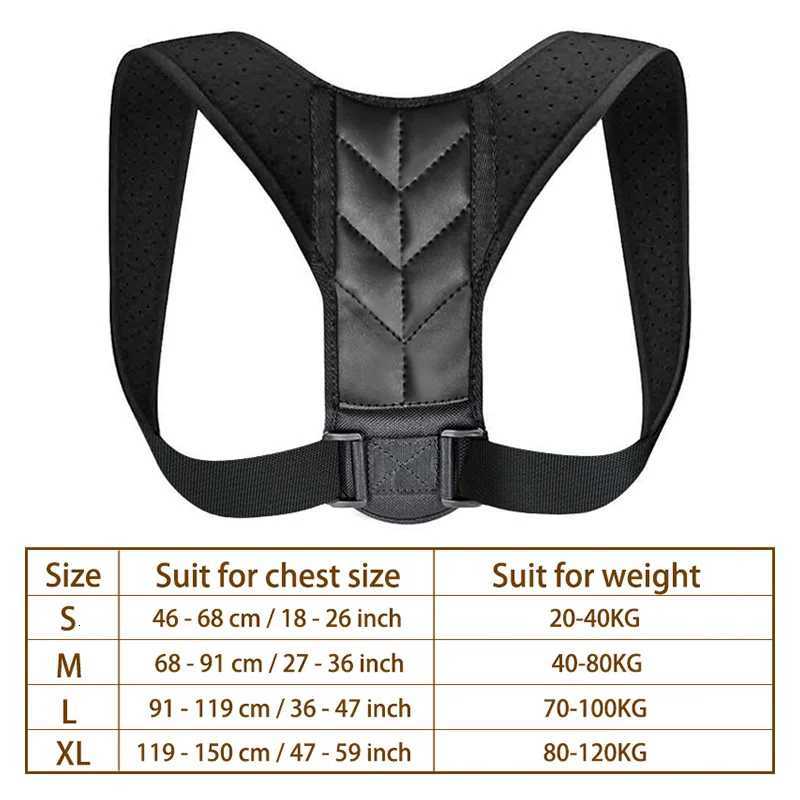 Back Posture Correction Belt Hunchback Corrector Adult Men and Women Sitting Posture Correction Belt Shoulder Straight Back1 D251021
