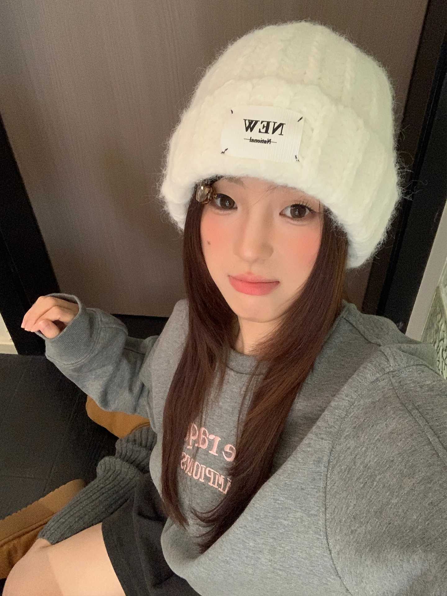 Warm Knitted Hat For Autumn And Winter New Fashion Versatile Outdoor ColdProof EarCovering Hoodie J251022