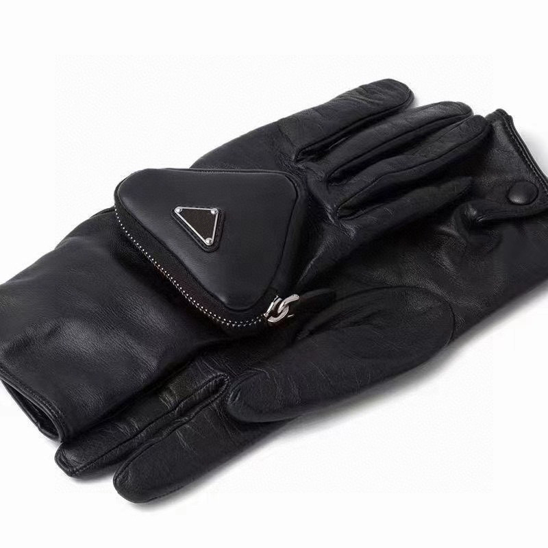 Five Fingers Gloves Men Womens Half Finger Gloves Designer Leather Gloves Winter Cycling Plus velvet Warm Gloves Soft Comfort Women Five Fingers Gloves Fingerless