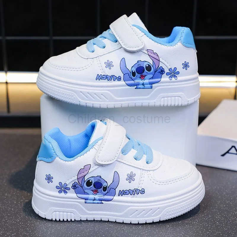 Disney New kids Stitch princess cute Casual shoes nonslip soft bottom sports shoes for girl gift eu size 2031 H251022