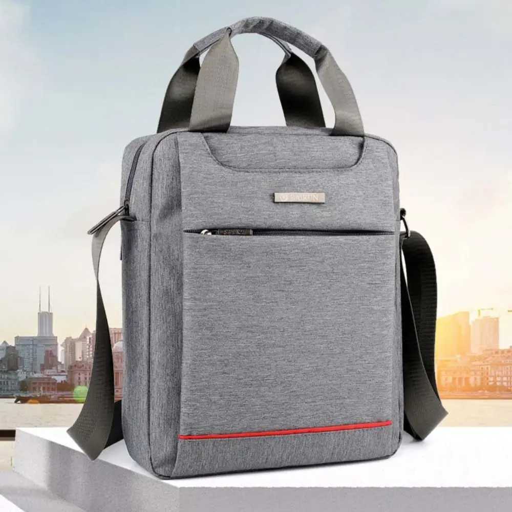 Oxford Business Handbag Shockproof Multifunction Men Crossbody Bag Large Capacity Briefcase Casual Shoulder Bag Travel W251022