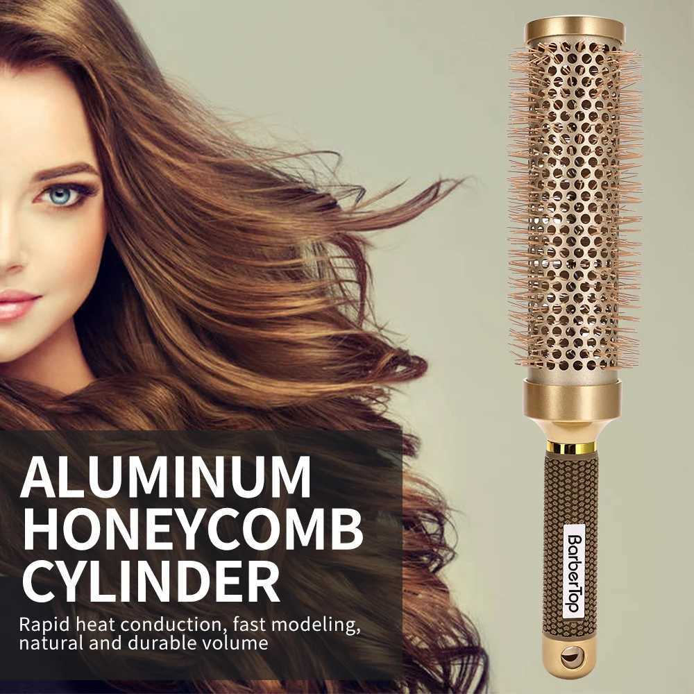 New Type 35cm Styling Comb Hair Protection Hair Roller Brush Salon Blowout Volumizing Tool for Long Thick Hair Heat ResistantXJ251022