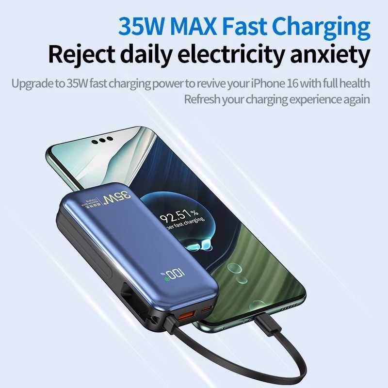 New 65W Super Charger 3C powerbank 20000mah Mobile Phone Backup Battery for IPhone Power bank Charger For laptop J251114