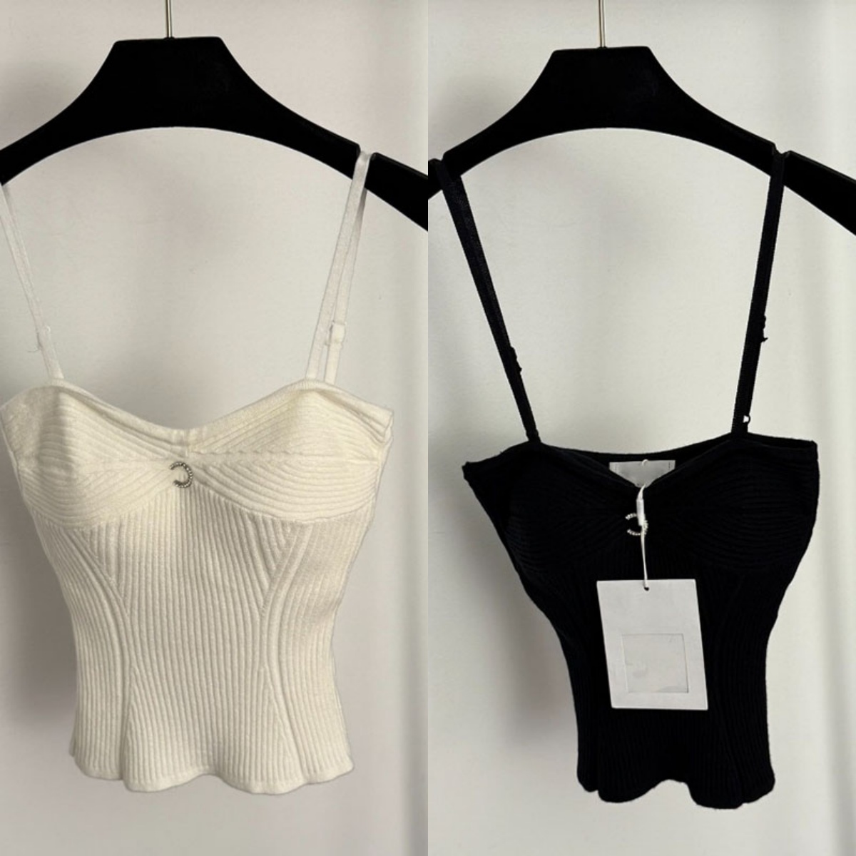 Designer Women Sexy Camisole Solid Color Sleeveless Cropped Vests Summer Holiday Beach Party Dinner Tanks