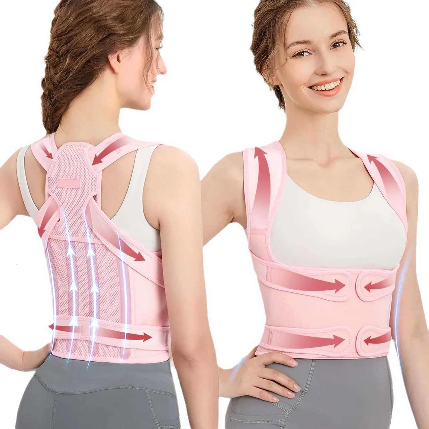 Back Posture Corrector Lumbar Pad Waist Support Hunchback Spinal Orthopedic Straps Correct Unisex Back Brace For Adult D251022