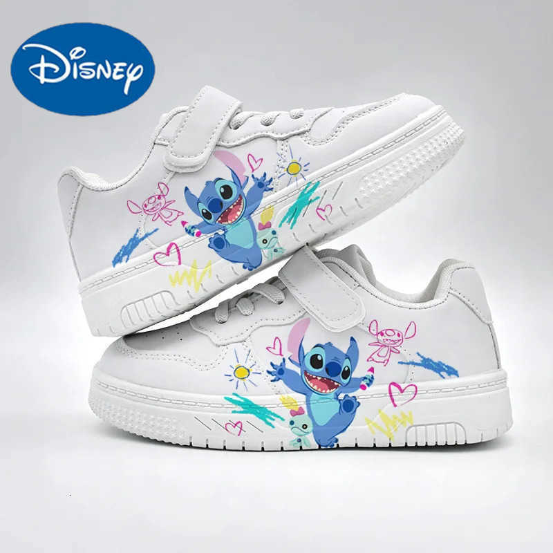 Disney Stitch Tennis Shoes Kawaii Stitch Kids Sport Shoes Children Casual Sneakers Anime Lilo Stitch Basket Shoes Size 2635 H251022