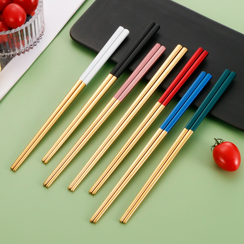 Wed Chopstick Stainless Steel Personalize Chopstick Gift