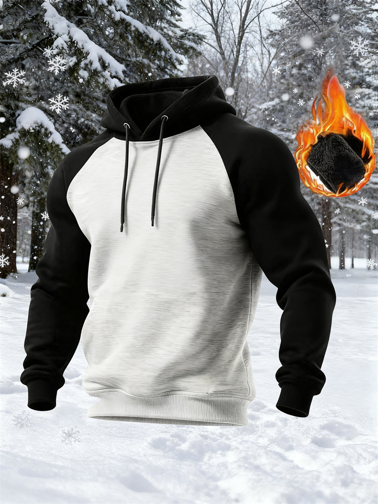 Designer mens hoodies and sportswear designers autumn and winter contrast color hoodie loose pullover thick long sleeved jumper sportswear S-3XL Sweat