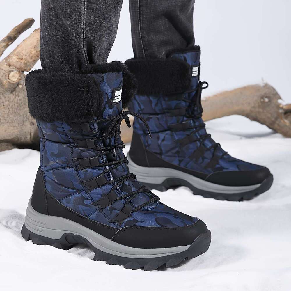Northeast Thick Snow For Men With Veet Winter Shoes At Minus 40 Degrees Celsius, Warm, Quality, Anti Slip High Wall Long Boots