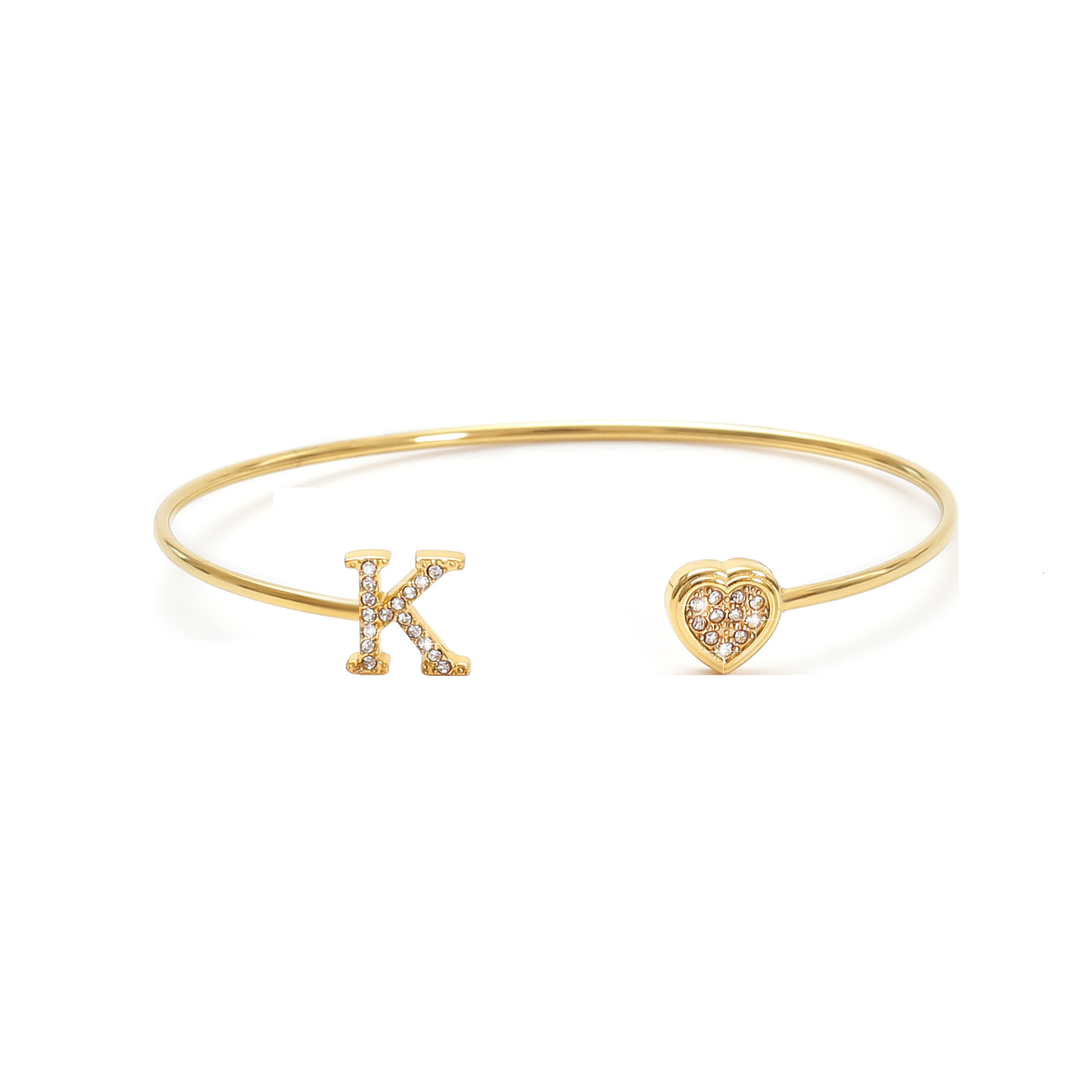 Bracelet designer Titanium Steel Diamond Women's Letter Bracelet Adjustable 18K Gold Inlaid Simple Fashion Bracelet charm bracelet free shipping