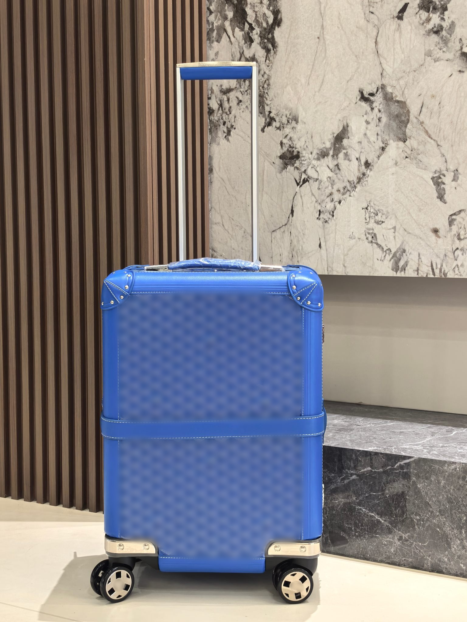 Designer luggage, carry-on suitcase, stylish, trendy, luxurious, one of the most expensive suitcases in the world.