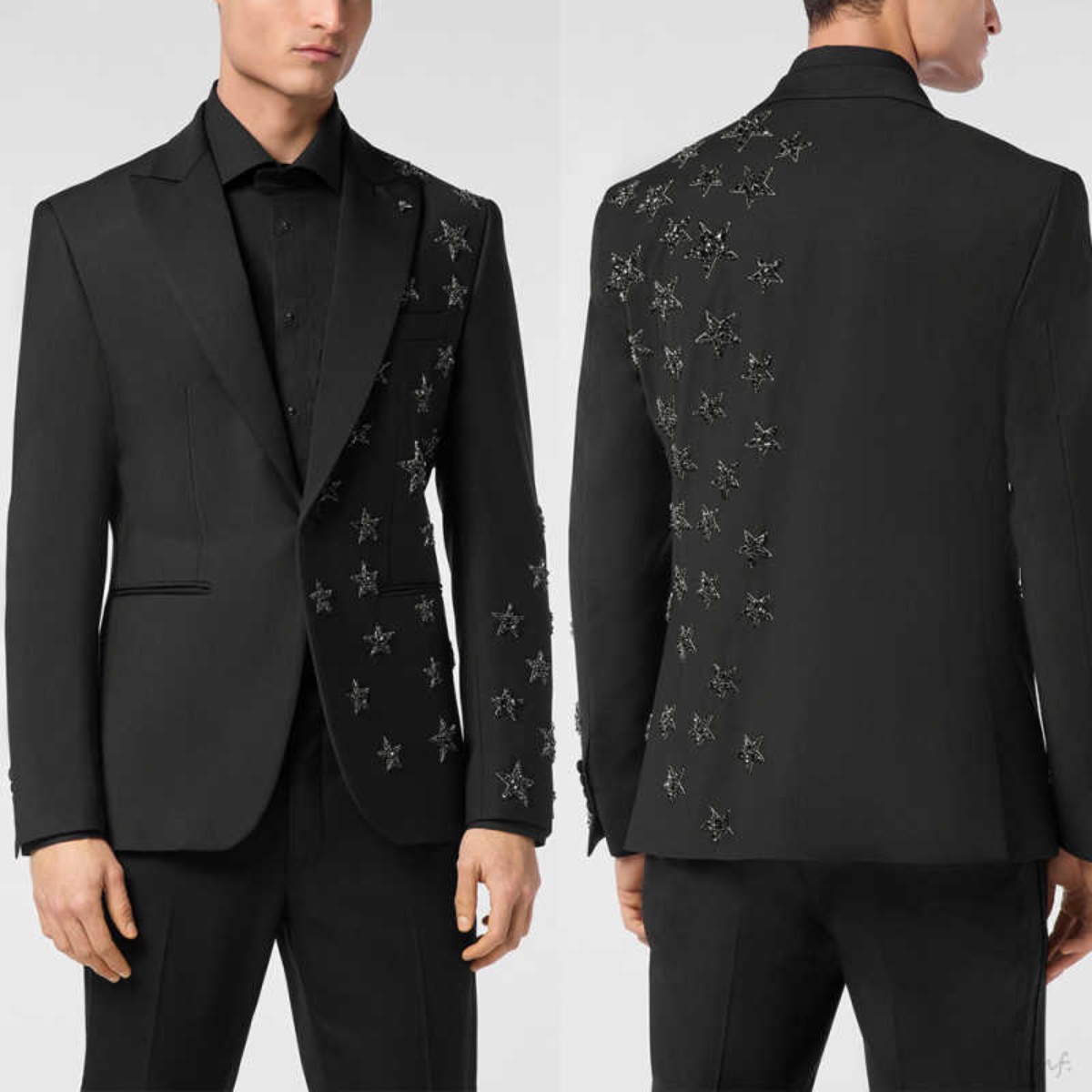 Elegant Men's Suit 2 Pieces Blazer Pants Peaked Lapel Special Occasion Party Prom Customized Plus Size trajes para hombre