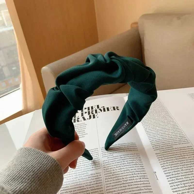 Fashion Hair Hoop Hair Bands Flower Solid Color Headbands Designer Wide Hairband Hair Accessories Headwear for Women Girls V251022