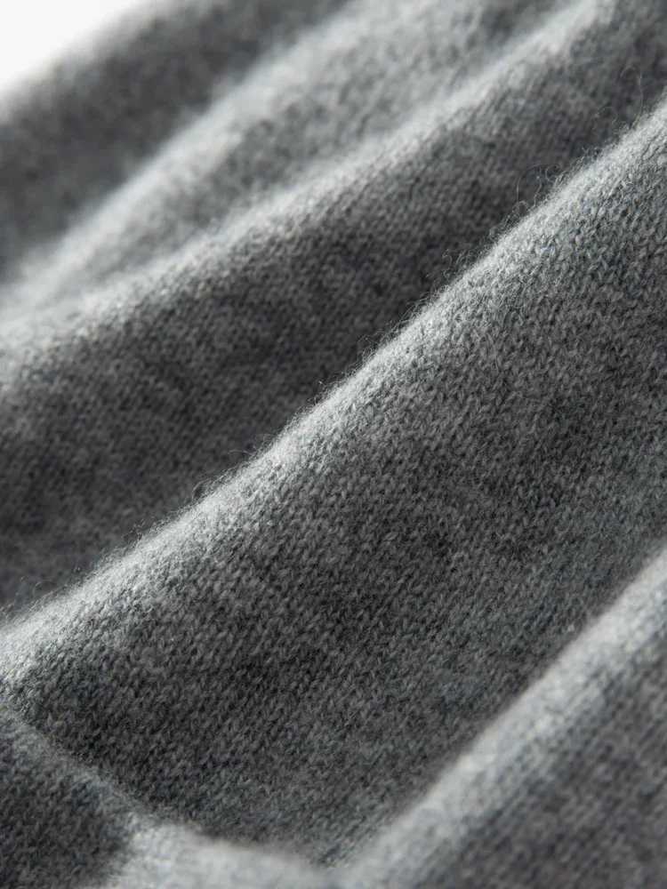 100 Cashmere 2Layers Beanies Solid Knit Caps Unisex Hat Casual Men New Year Special Price Basic Soft Women Warm Hair Bonnet J251022