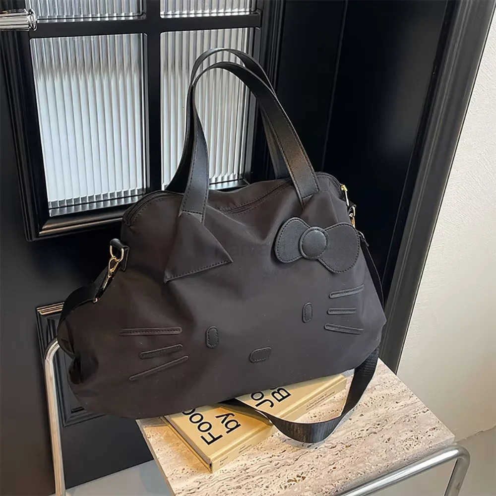 Sanrio Hello Kitty Travel Storage Bags Luggage Bags Suitcase Hanging Bag Handbags Women Fashion Satchel Portable Tote Backpacks L251022